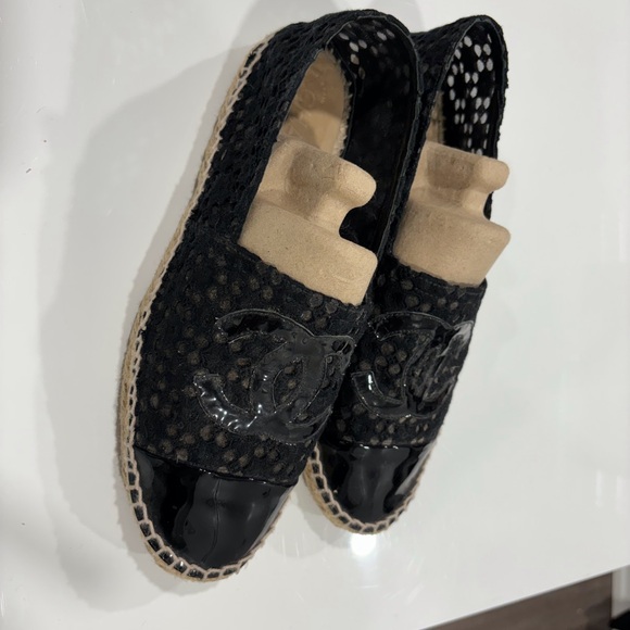Chanel black espadrilles size 40 - Picture 3 of 10
